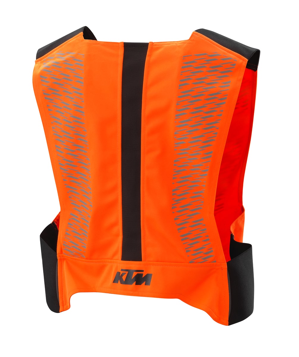 Slika KTM ODBOJNI ODBOJNI REFLEKTIVNI BREZROKAVNIK - ORANŽEN